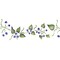 Blueberry Vine Wall Stencil Border | 174 by Designer Stencils | Floral Stencils | Reusable Art Craft Stencils for Painting on Walls, Canvas, Wood | Reusable Plastic Paint Stencil for Home Makeover | Easy to Use & Clean Art Stencil